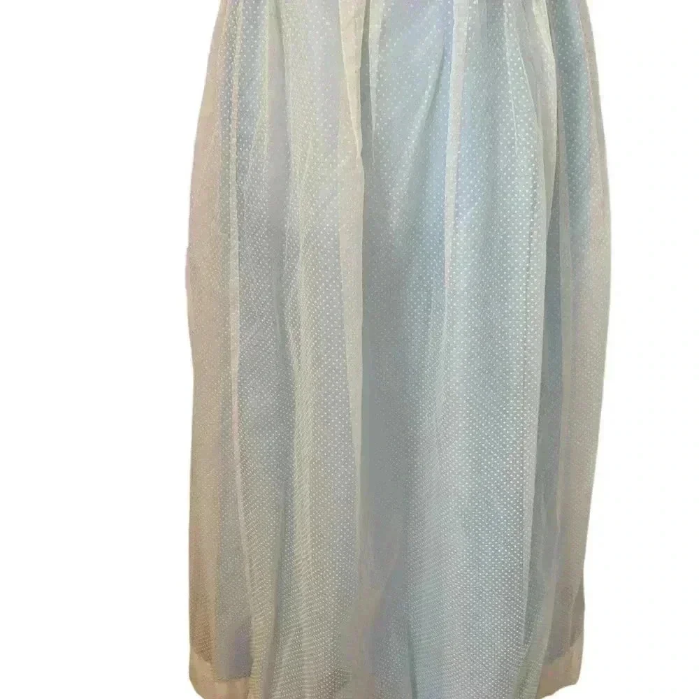 Vintage Handmade Girls Size L/XL Cottagecore White Dress